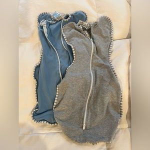 2 small swaddle ups